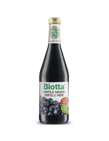 Jugo de Mirtilos Negros Bio 500ml Biotta Jugo de Mirtilos Negros Bio 500ml Biotta